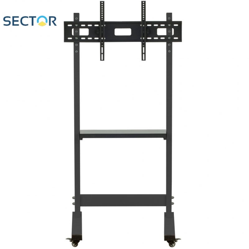 Стійка мобільна SECTOR T7 підставка для телевізора/інтерактивної панелі 43-76" Black (23793656) - фото 2