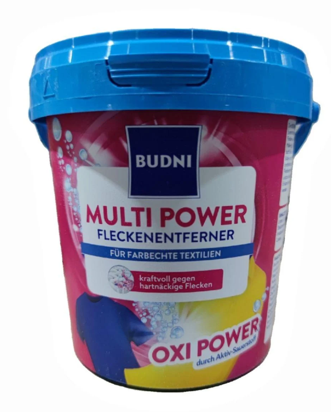 Засіб для виведення плям BUDNI Color Oxi Power 750 г (13310697)