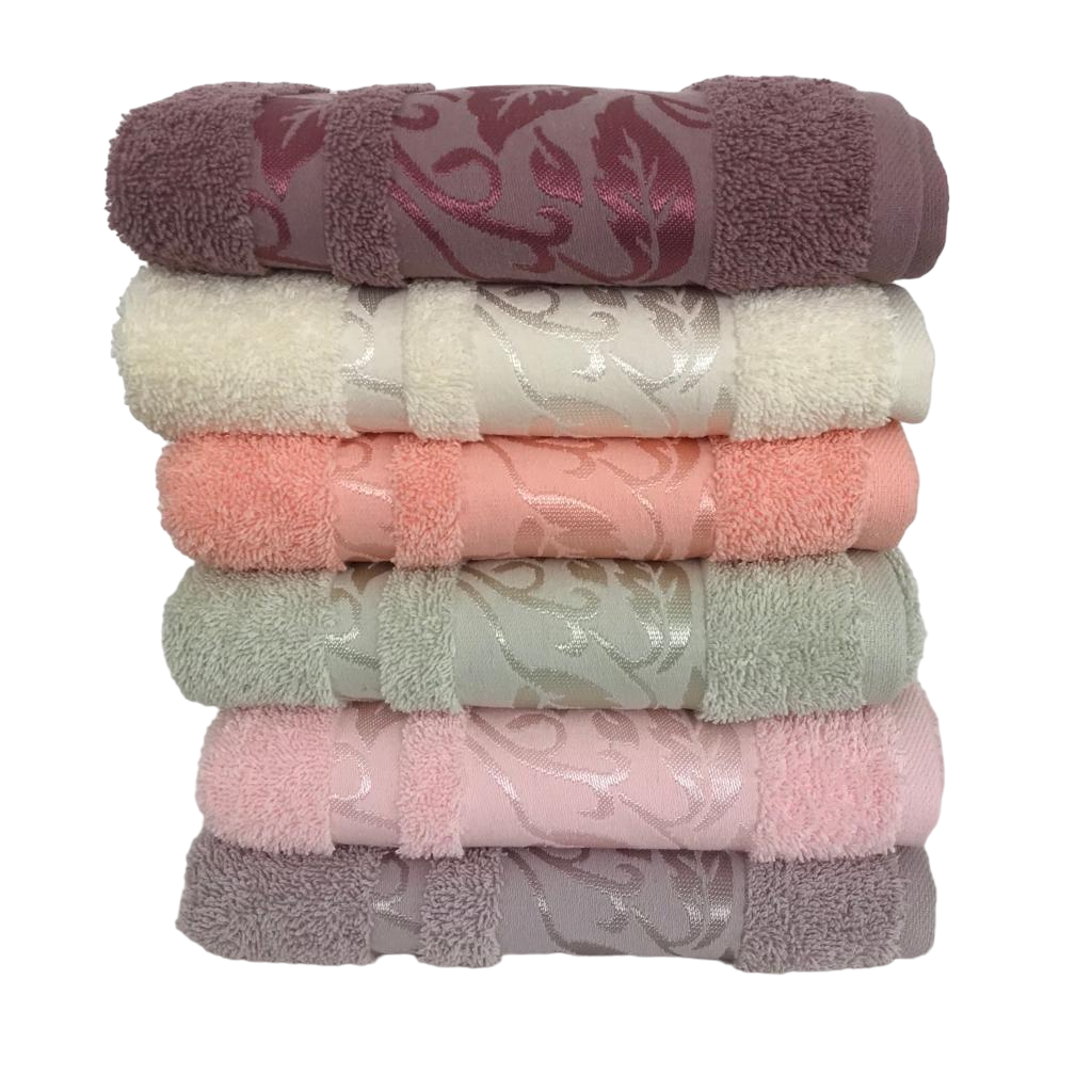 Набор полотенец Cestepe VIP Cotton Yesim 70х140 см 6 шт.