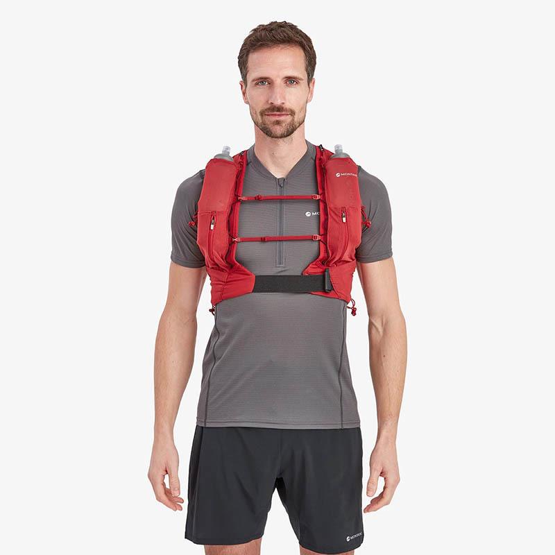 Спортивний рюкзак-жилет Montane Gecko Vp 12+ л M Red (PGP12ACRM15) - фото 5