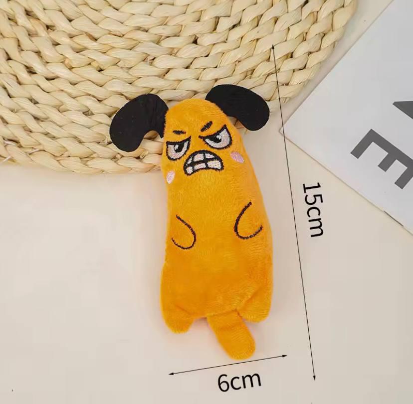 Игрушка для кошек мышка с мятой Оранжевый (0bf67bbe) - фото 2