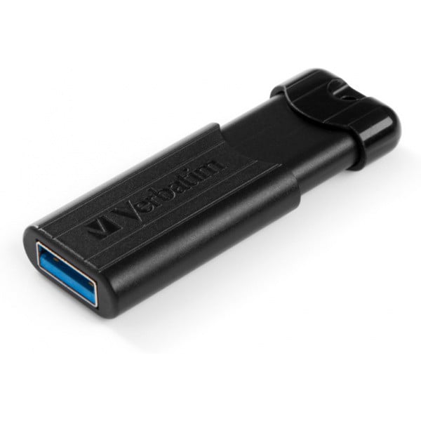 Флешка Verbatim PinStripe USB 3.0 32Gb Черный (49317)