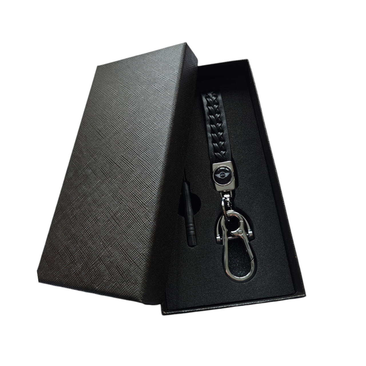 Брелок для автомобильных ключей Mini с карабином (2403694302) Брелок для автомобильных ключей Mini с карабином (2403694302)