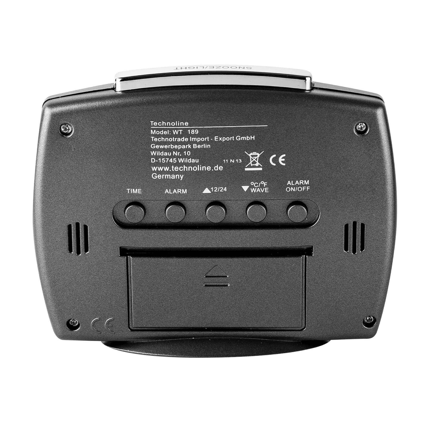 Часы настольные Technoline WT189 Anthracite (WT189 anthrazit) - фото 3 Часы настольные Technoline WT189 Anthracite (WT189 anthrazit) - фото 3