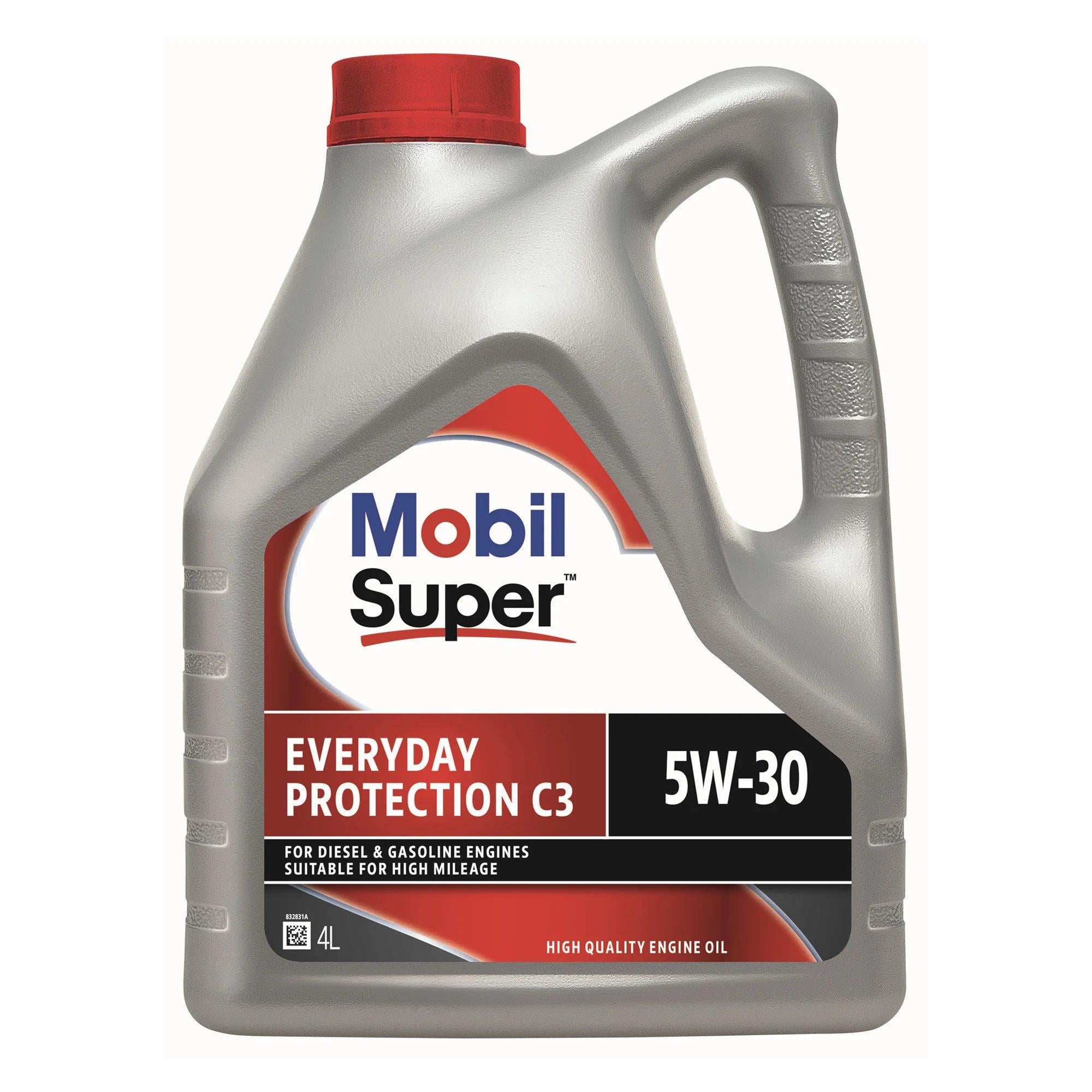 Моторное масло Mobil Super Everyday Protection C3 SN/SN-Plus 5W-30 4 л (158016)