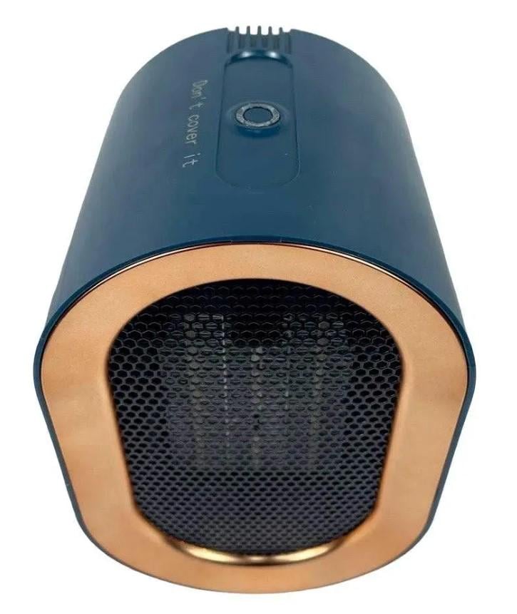 Тепловентилятор настільний AIR Heater Міні керамічний 1200W Синій (MX-00008902В) - фото 6