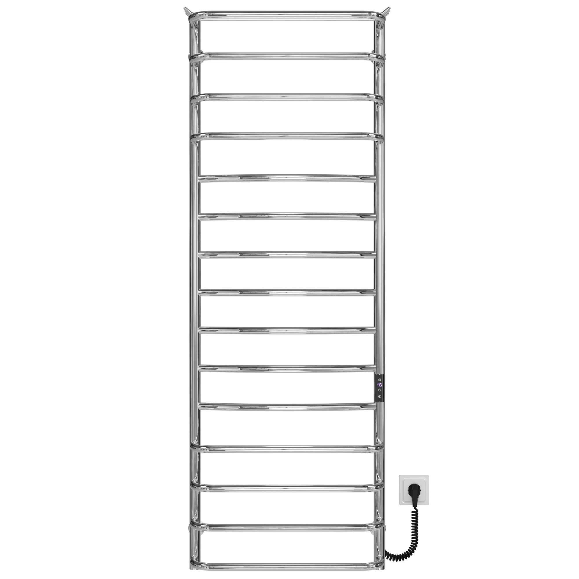 Рушникосушарка електрична Deffi Юність П15 JD03 праве підключення нержавіюча сталь 500x1500 мм Хром (C.YU.150.50.15.E.C.R.1)