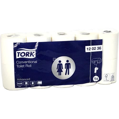 Туалетний папір Tork Premium двошаровий 22 м 10 шт. (120236)