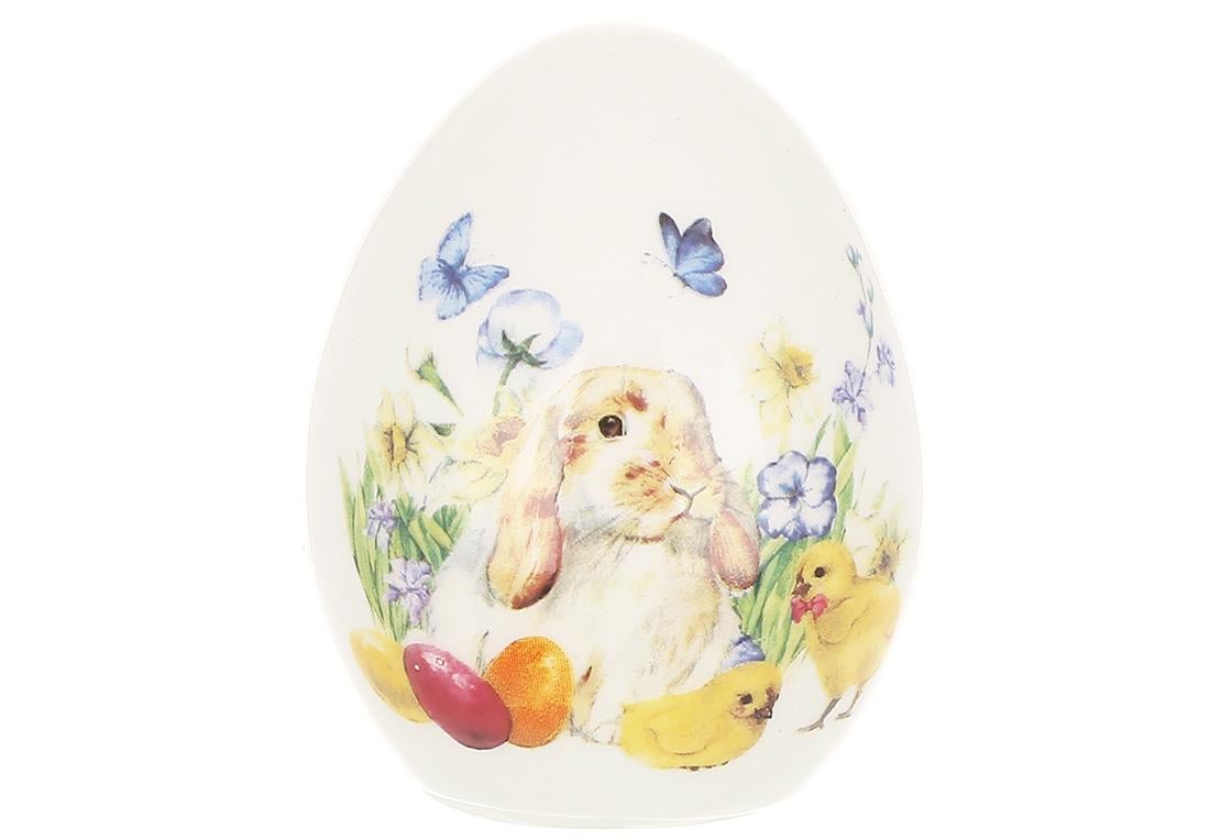Яйцо керамическое BonaDi Happy Spring 7,5х7,5х9,6 см (DM174-E)
