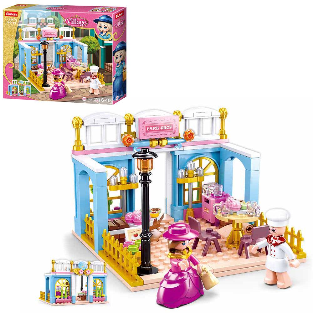 Конструктор Sluban M38-B0873 Village Пекарня 199 дет.