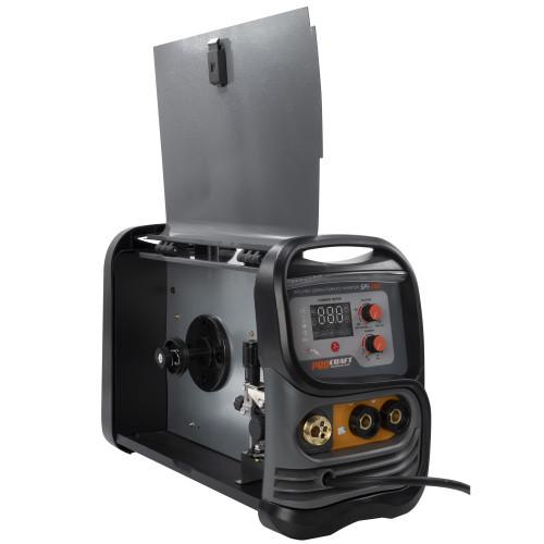 Инверторный сварочный полуавтомат ProCraft industrial SPI380 new с маской хамелеон и проволокой 5 кг - фото 6 Инверторный сварочный полуавтомат ProCraft industrial SPI380 new с маской хамелеон и проволокой 5 кг - фото 6