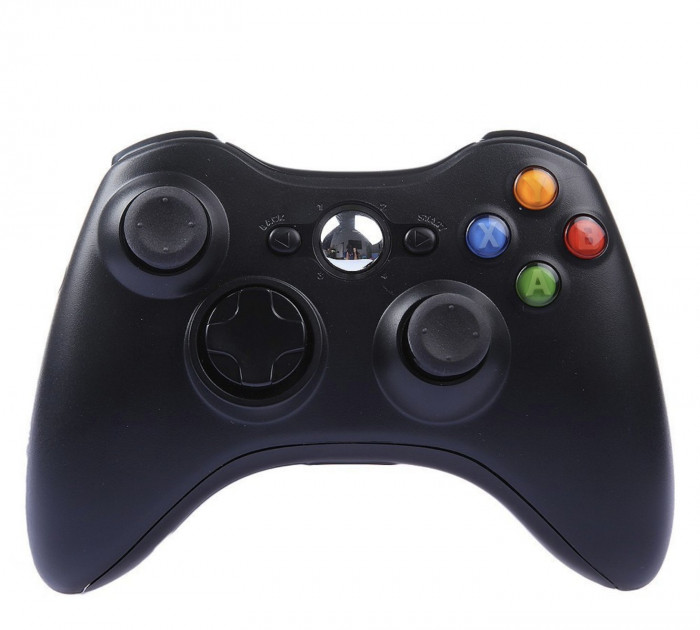 Джойстик безпровідний для Xbox 360 Wireless Controller Чорний