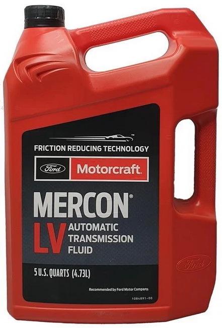 Трансмиссионное масло Ford Motorcraft Mercon LV 4,730 л