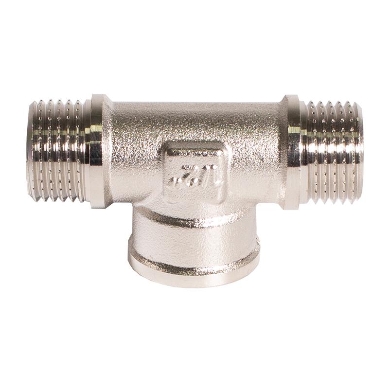 Тройник никелированный Miraya СВЗ 1/2” (TU-18471)