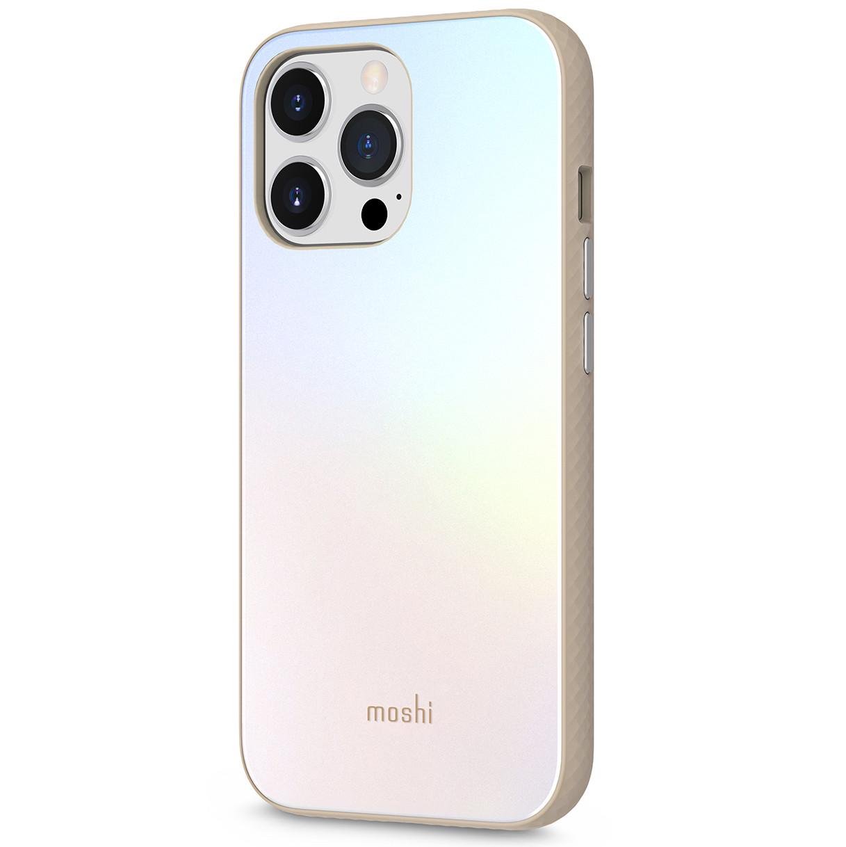 Чохол-накладка Moshi iGlaze Slim Hardshell Case for iPhone 13 Pro, Astral Silver (99MO132922)