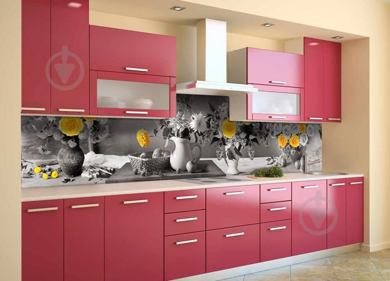 Скинали на кухню Zatarga «Желтый акцент» 600х3000 мм виниловая 3Д наклейка кухонный фартук самоклеящаяся Z180826/2 Скинали на кухню Zatarga «Желтый акцент» 600х3000 мм виниловая 3Д наклейка кухонный фартук самоклеящаяся Z180826/2