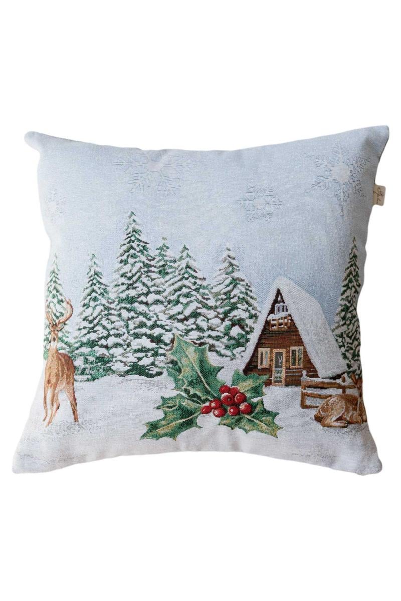 Наволочка гобеленова Олені SQUIRREL 45х45 см (041925)