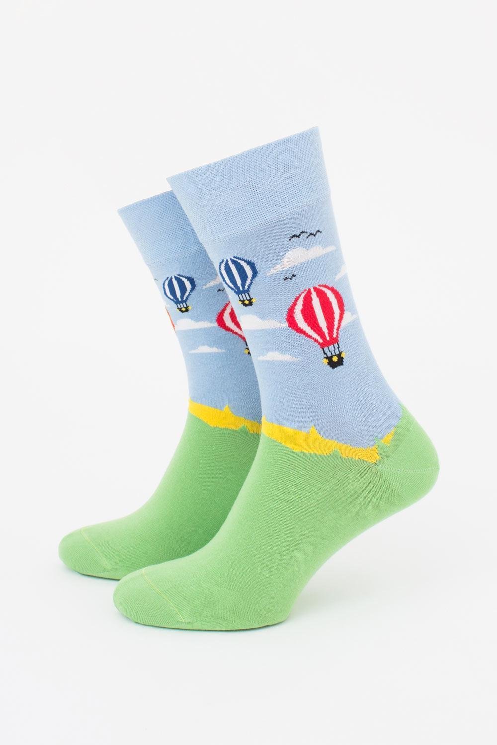 Шкарпетки чоловічі бавовняні Giulia MS3 BRIGHT 2406 р. 39/42 Blue (27068281)