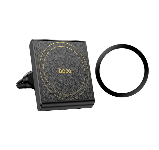 Держатель в авто Hoco Precious RING magnetic Car holder H46 4,5-7 " Черный - фото 3