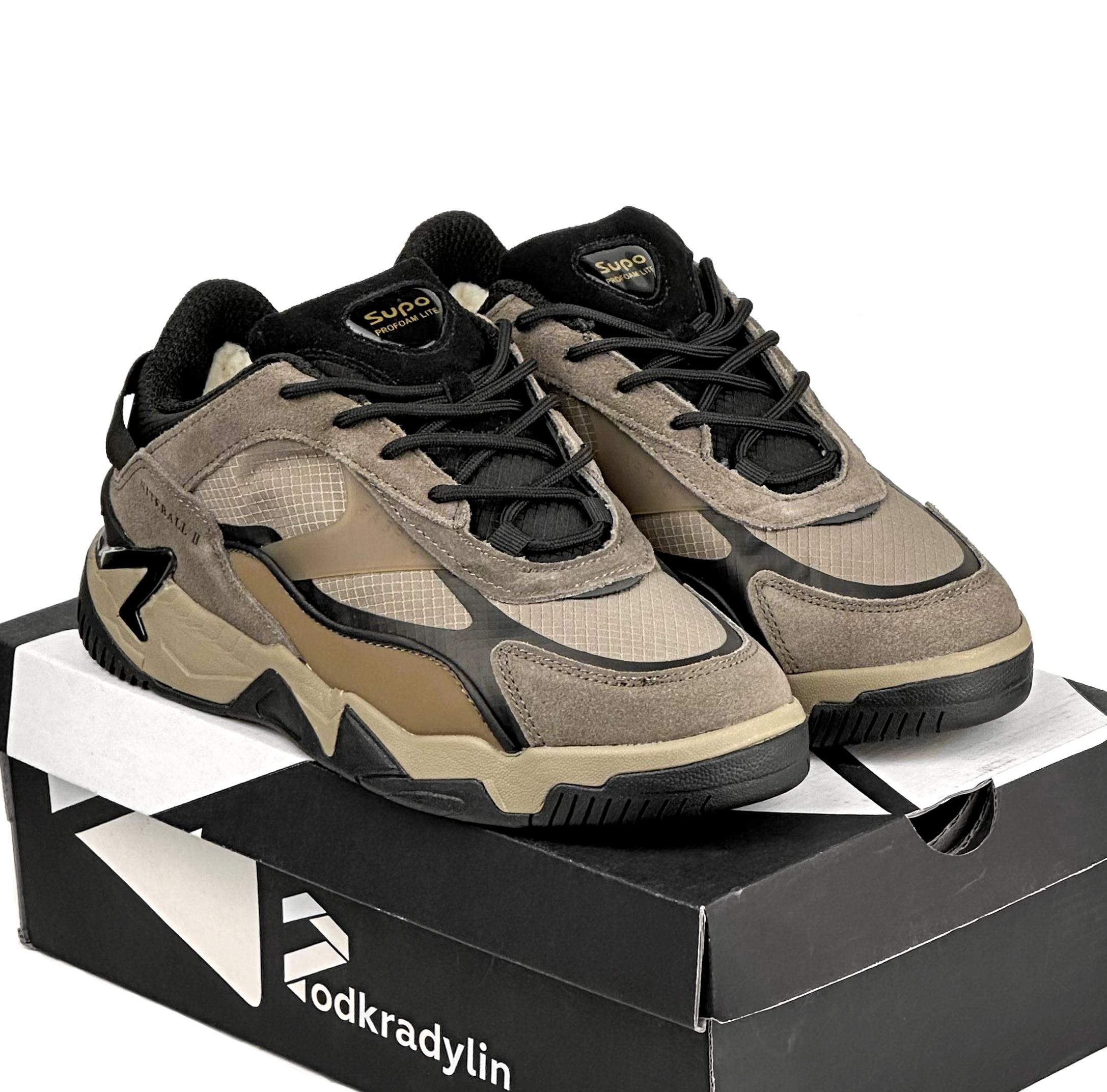 Кросівки зимові чоловічі Supo р. 46 Коричневий (2659-8) - фото 3 Кросівки зимові чоловічі Supo р. 46 Коричневий (2659-8) - фото 3