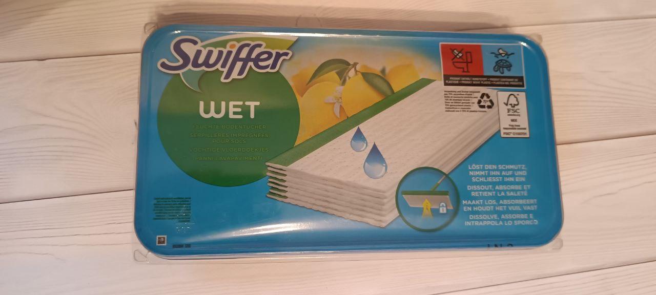 Влажные салфетки Swiffer Лимон 12 шт. (2506430873) - фото 2 Влажные салфетки Swiffer Лимон 12 шт. (2506430873) - фото 2