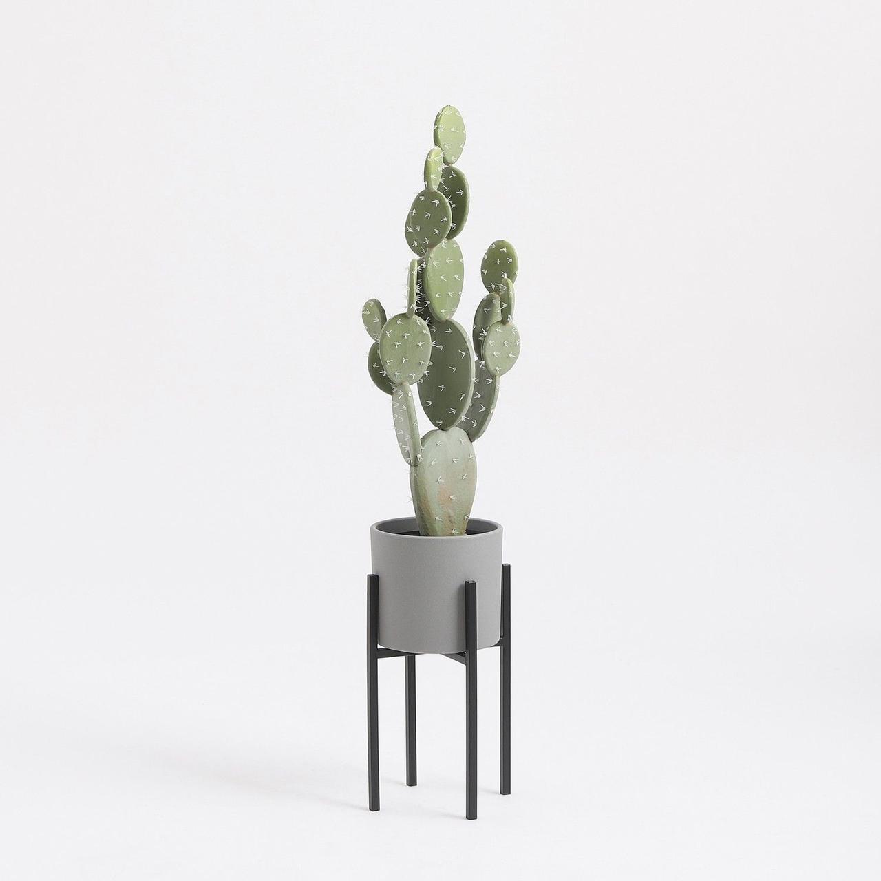 Кашпо Edelman Mica Decorations Era 19,5 см Пісочний/Сірий (A-014205) - фото 6 Кашпо Edelman Mica Decorations Era 19,5 см Пісочний/Сірий (A-014205) - фото 6