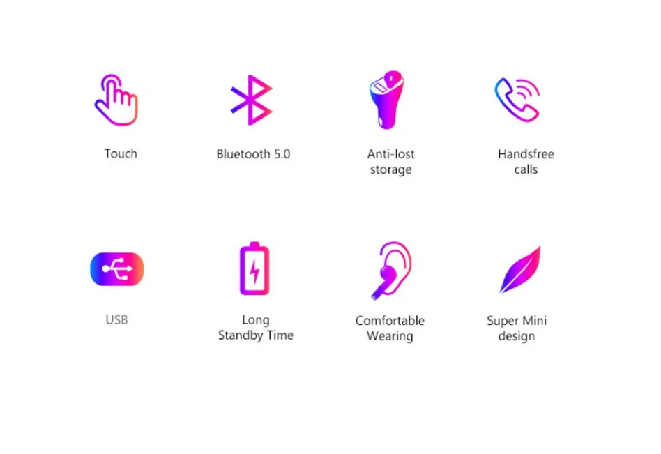 Наушник беспроводной R с зарядным кейсом и Usb адаптером bluetooth (MLD_V249) - фото 8