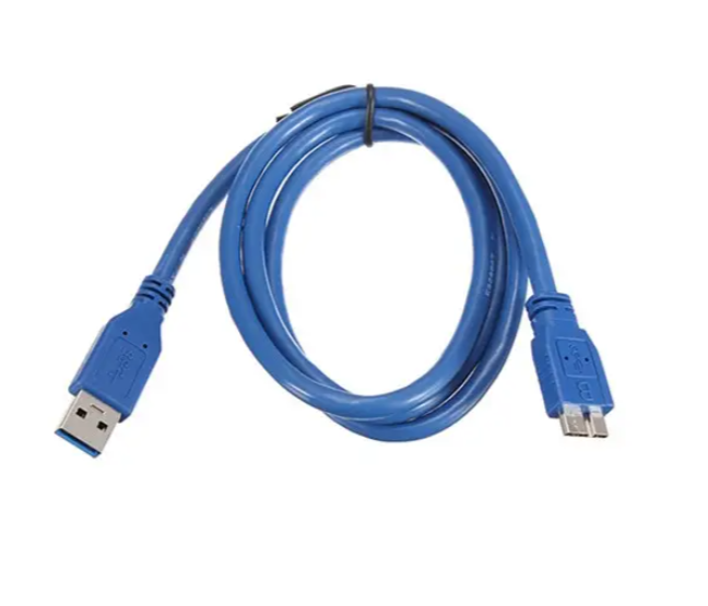 Кабель USB 3.0 to Micro-B 1,5 м Blue (287499) Кабель USB 3.0 to Micro-B 1,5 м Blue (287499)