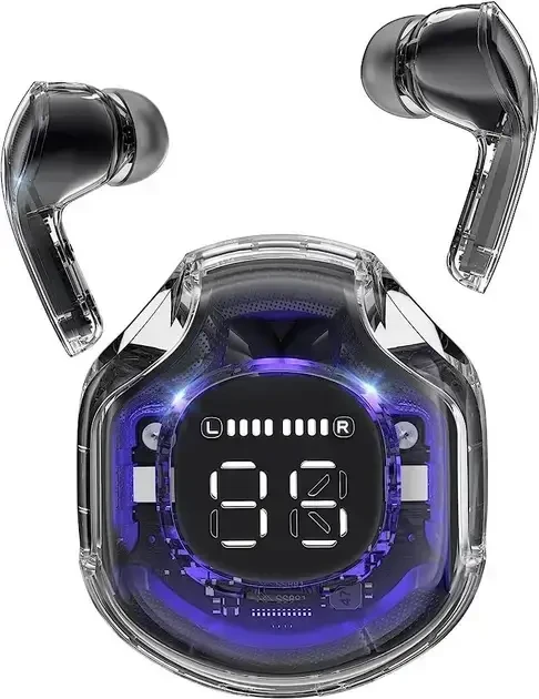 Наушники беспроводные TWS Ultrapods Pro V5.3 с шумоподавлением Черный (9978)