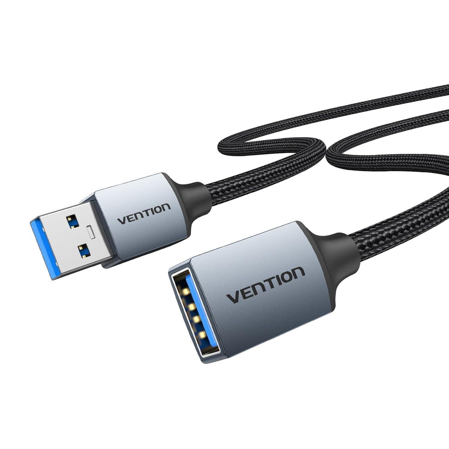 Кабель-удлинитель USB 3.0 Vention 1,5 м Серый (CBLHG)