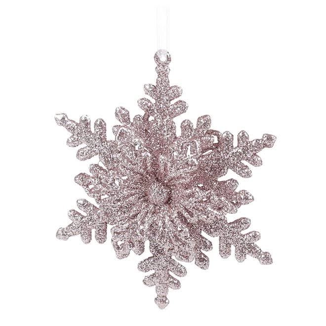 Новогодняя подвеска Снежинка (11305)
