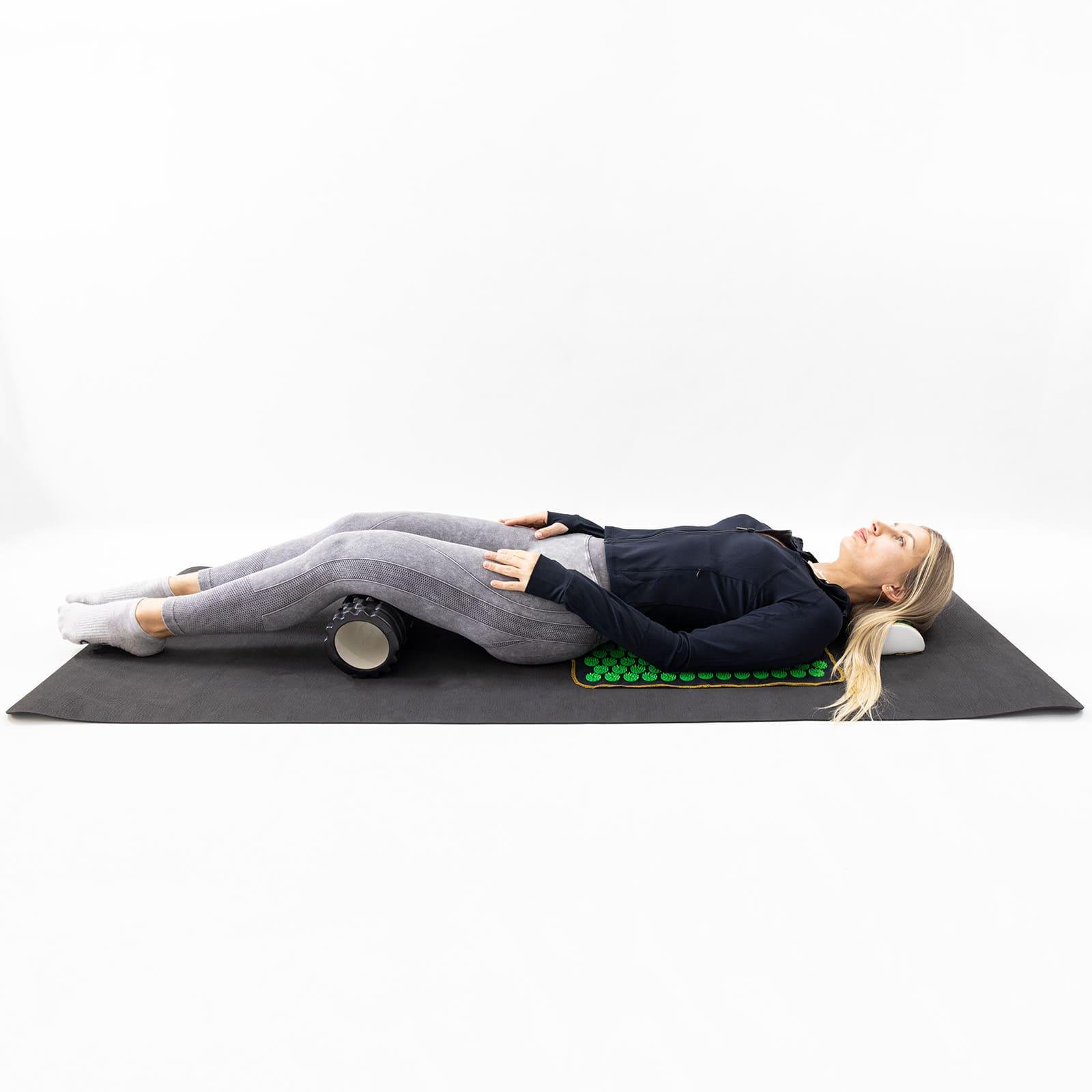 Набор OSPORT Set 111 коврик для йоги/аппликатор Кузнецова/массажный ролик (n-0144-01-0116-01) - фото 3