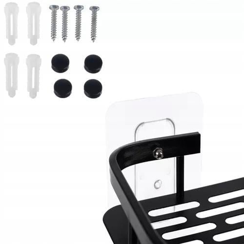 Полка для ванной комнаты Ruhhy алюминиевая 2 шт. - фото 5 Полка для ванной комнаты Ruhhy алюминиевая 2 шт. - фото 5