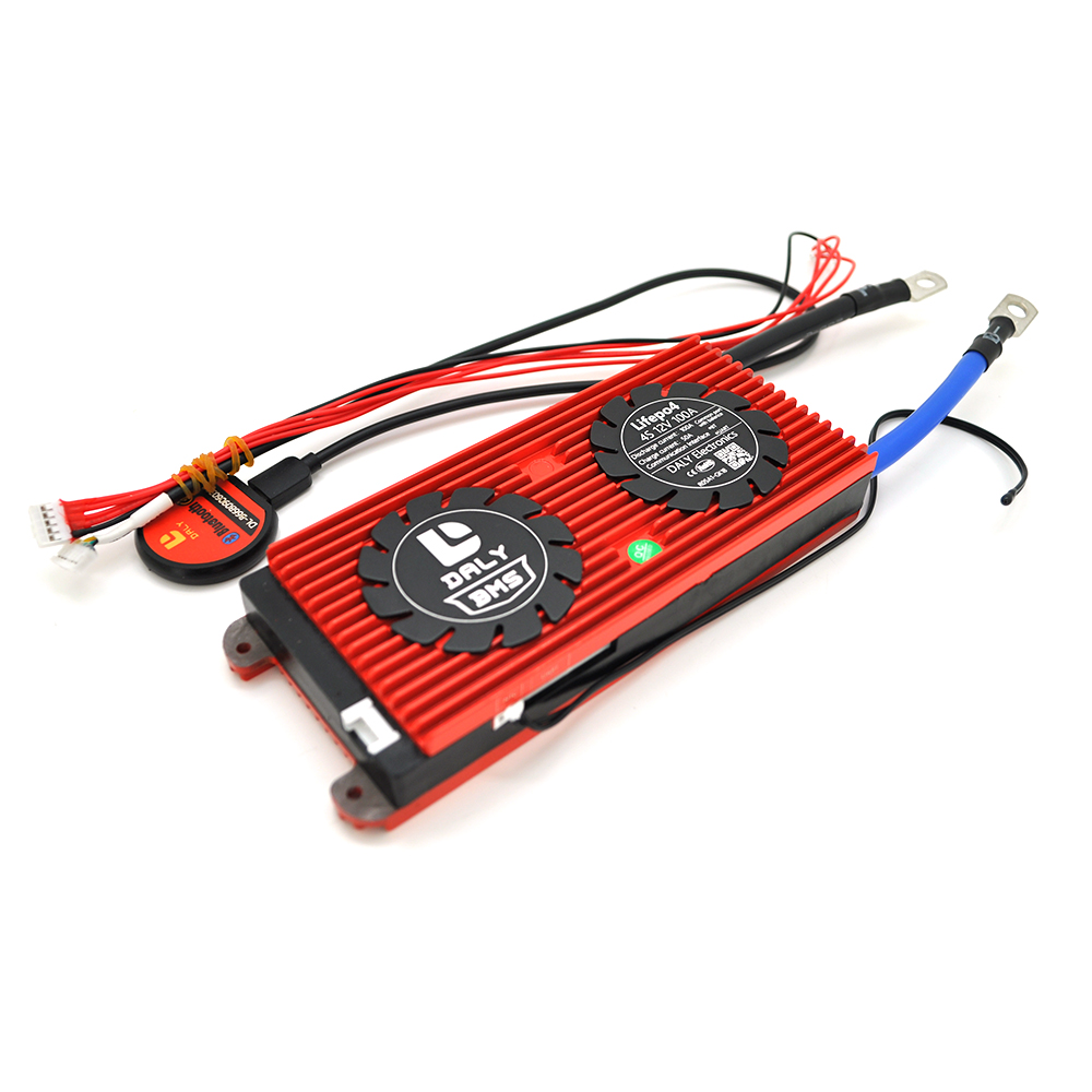 Плата BMS smart DaLy LiFePO4 12V 4S 50/100A з Bluetooth (23808)