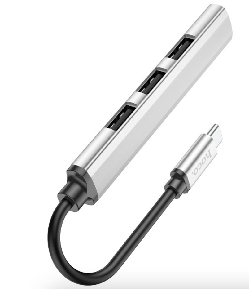 USB-hub 4в1 Hoco HB26 - фото 2