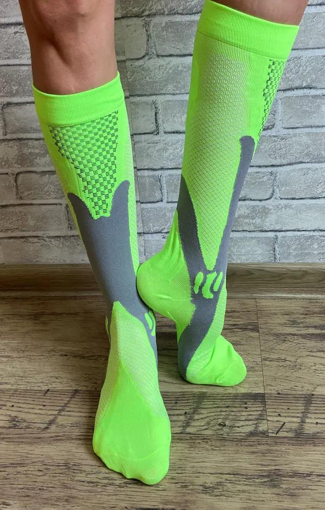 Гетри футбольні ігрові тренувальні спортивні унісекс L EU р. 42-45 Жовтий - фото 7