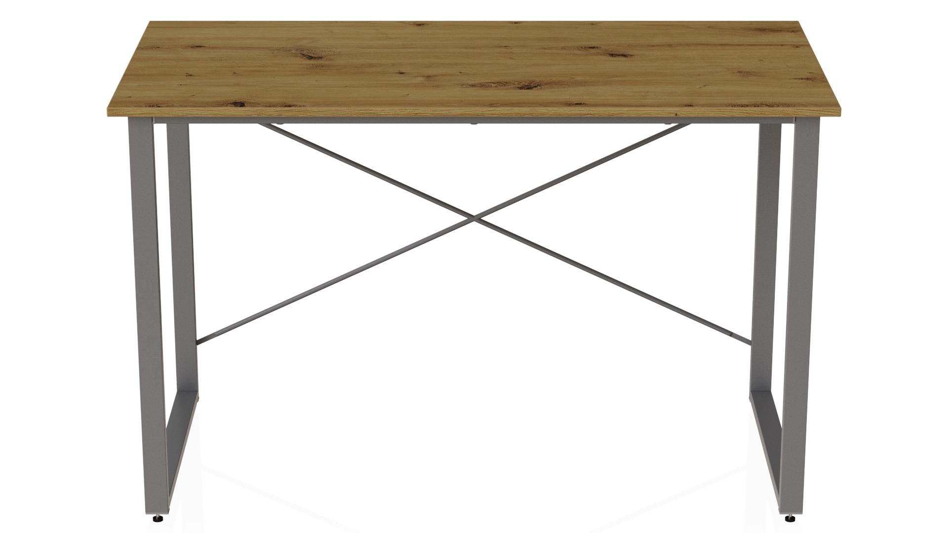 Комп'ютерний стіл Ferrum-decor ДейвДСП 16 мм 75x100x60 Сірий/Дуб Артизан (FRD-107027)