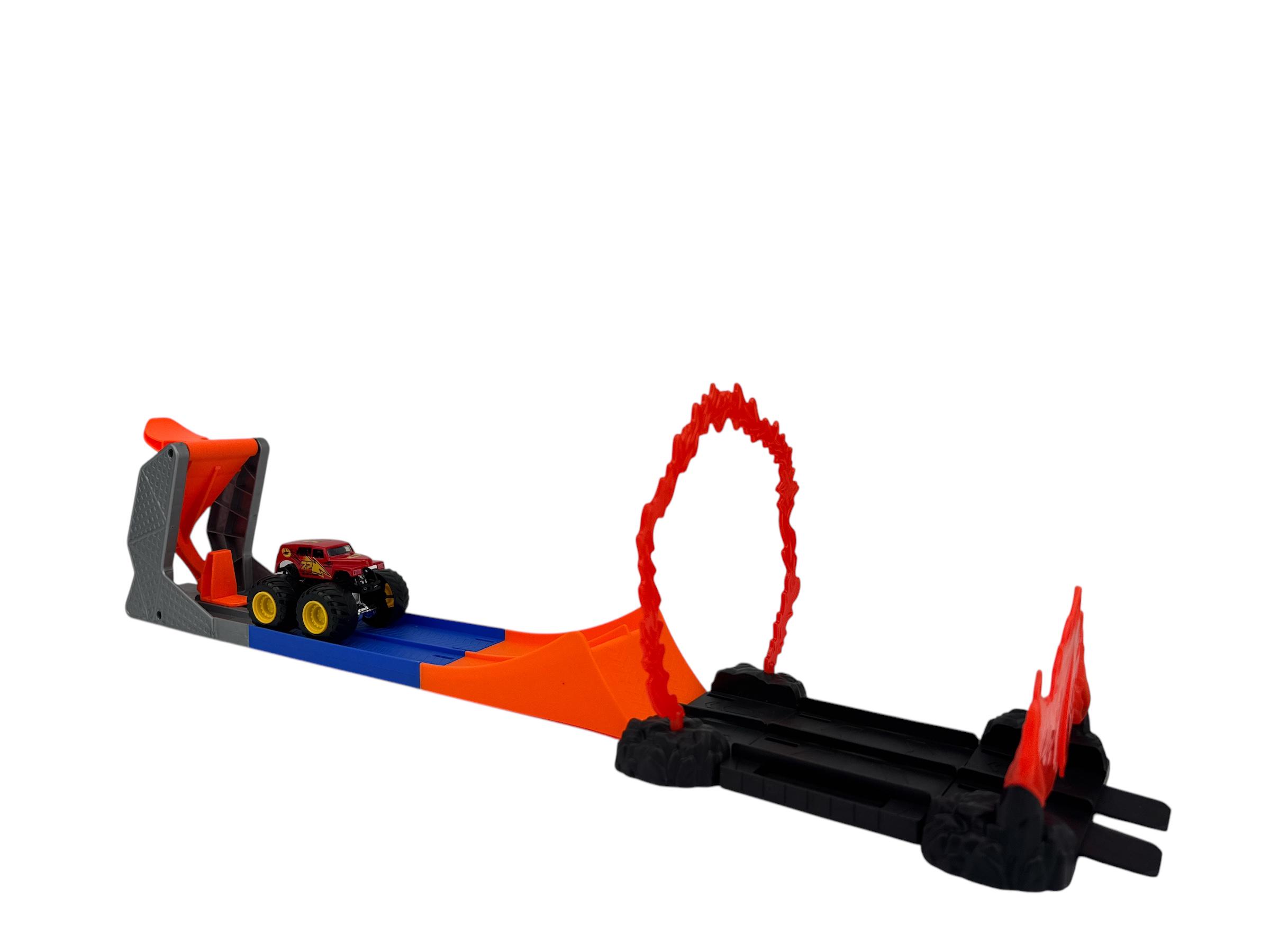 Ігровий набір автотрек Hot Wheel Вогняний Монстр 67 см (6611-2) - фото 2 Ігровий набір автотрек Hot Wheel Вогняний Монстр 67 см (6611-2) - фото 2