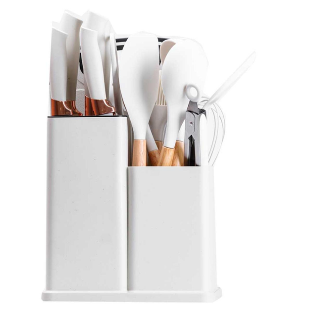 Набір кухонного приладдя Kitchenware Set 19 предметів Білий - фото 2 Набір кухонного приладдя Kitchenware Set 19 предметів Білий - фото 2