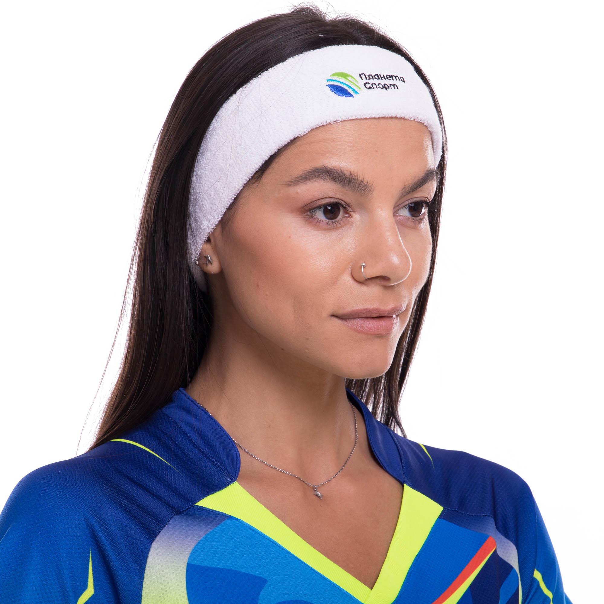 Пов'язка на голову SP-Sport ПЛАНЕТА СПОРТ BC-2973 PL one size Білий (BC-2973_Белый)