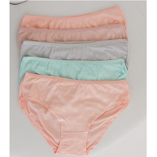 Жіночі трусики Nicoletta сліпи 3XL 5 шт. Однотонний (8991)