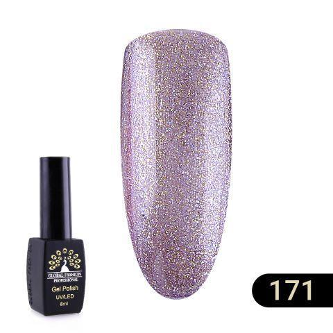 Гель-лак Global Fashion Black elite 171