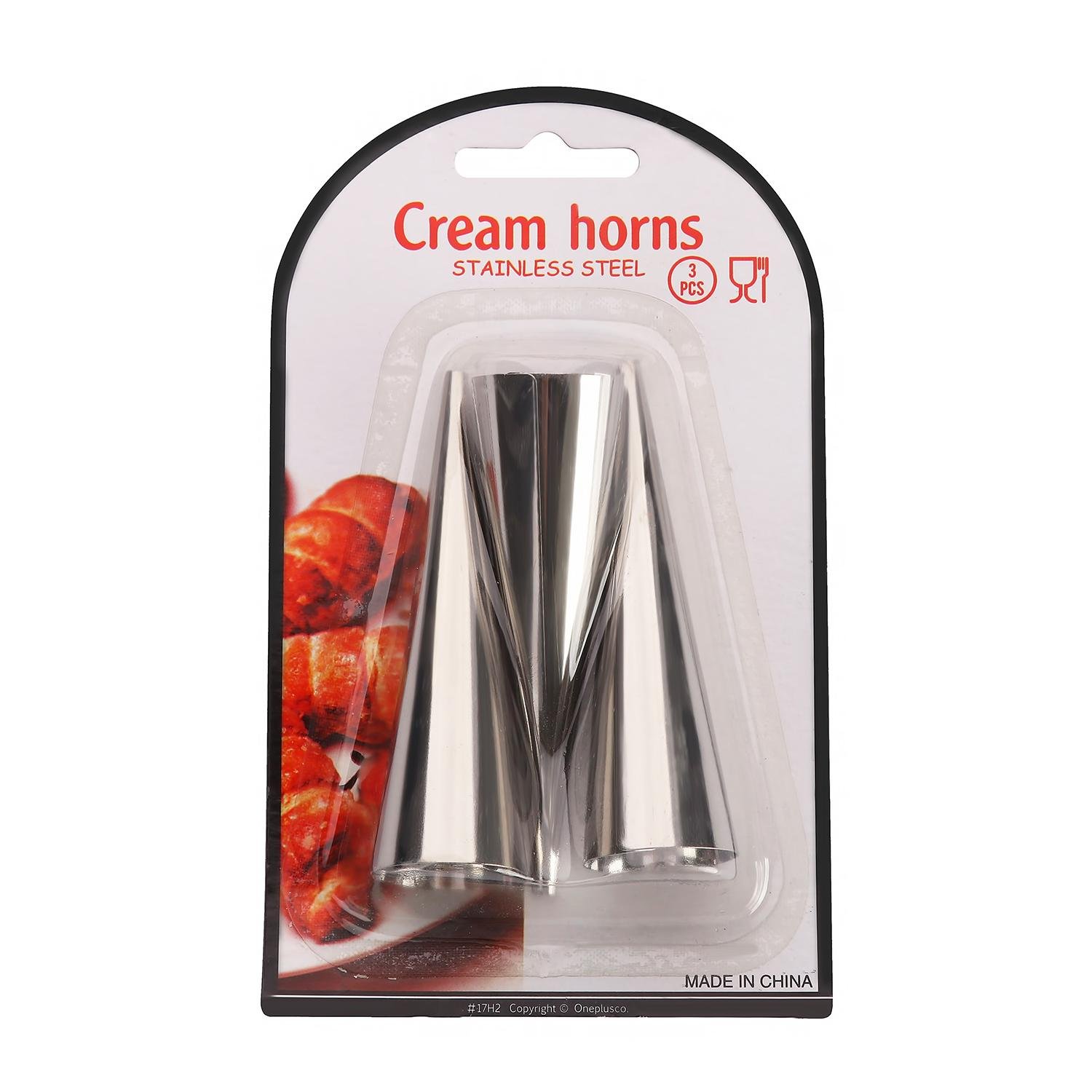 Набір формочок металевих для круасанів Ø 25х85 мм 3 конуси - фото 8