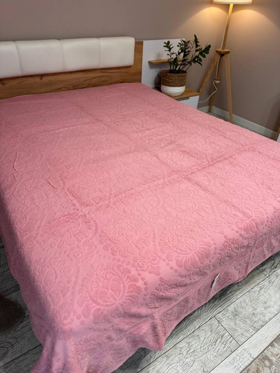 Простирадло махрове 200х230 см Рожевий (П4К-А-mahra-002-05) - фото 1 Простирадло махрове 200х230 см Рожевий (П4К-А-mahra-002-05) - фото 1