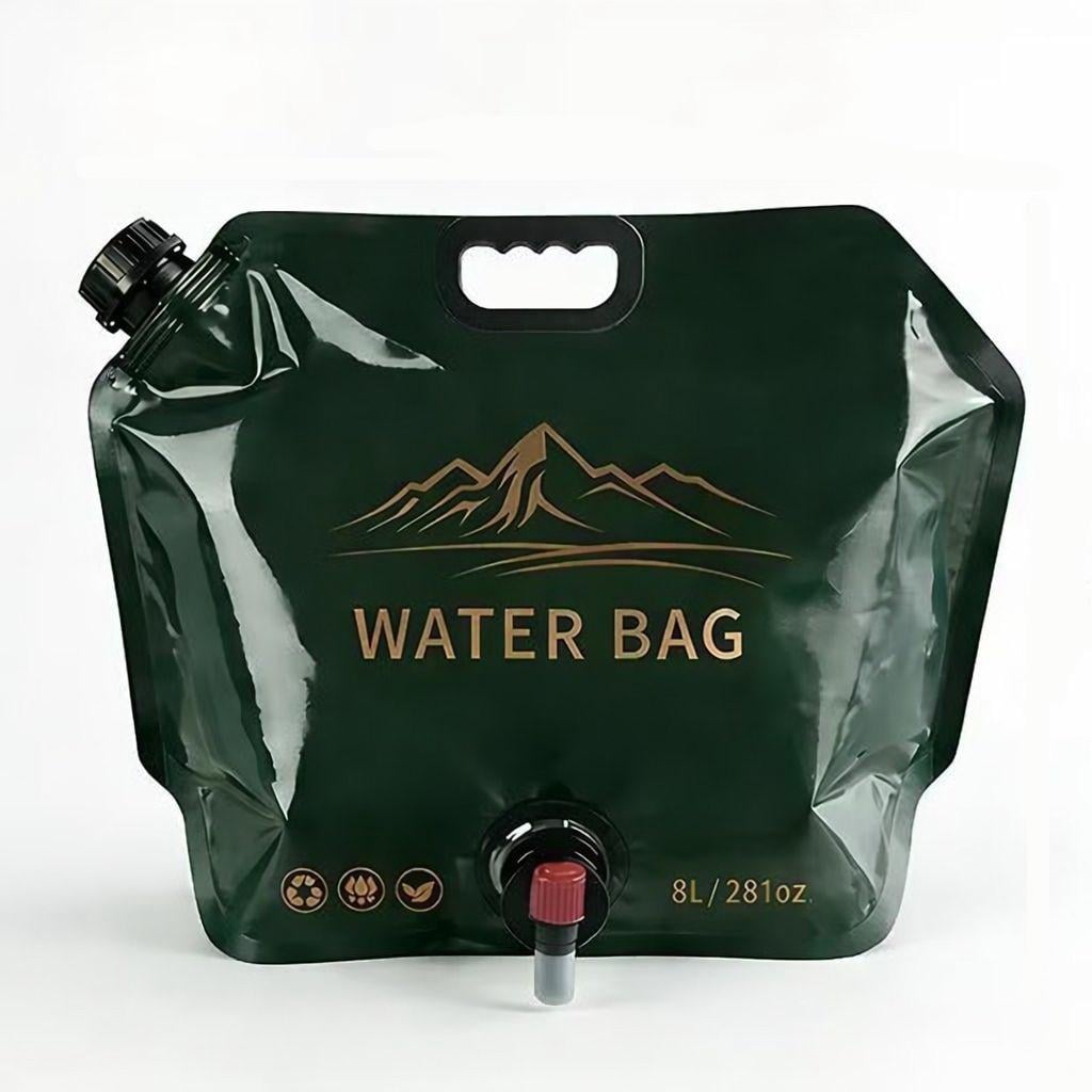 Сумка для хранения воды емкость 8 л Складная сумка water bag Темно-зеленый (2964) Сумка для хранения воды емкость 8 л Складная сумка water bag Темно-зеленый (2964)