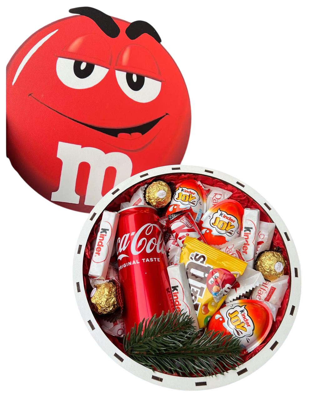 Подарунковий бокс з солодощами M&M на день Святого Миколая (2026841613)