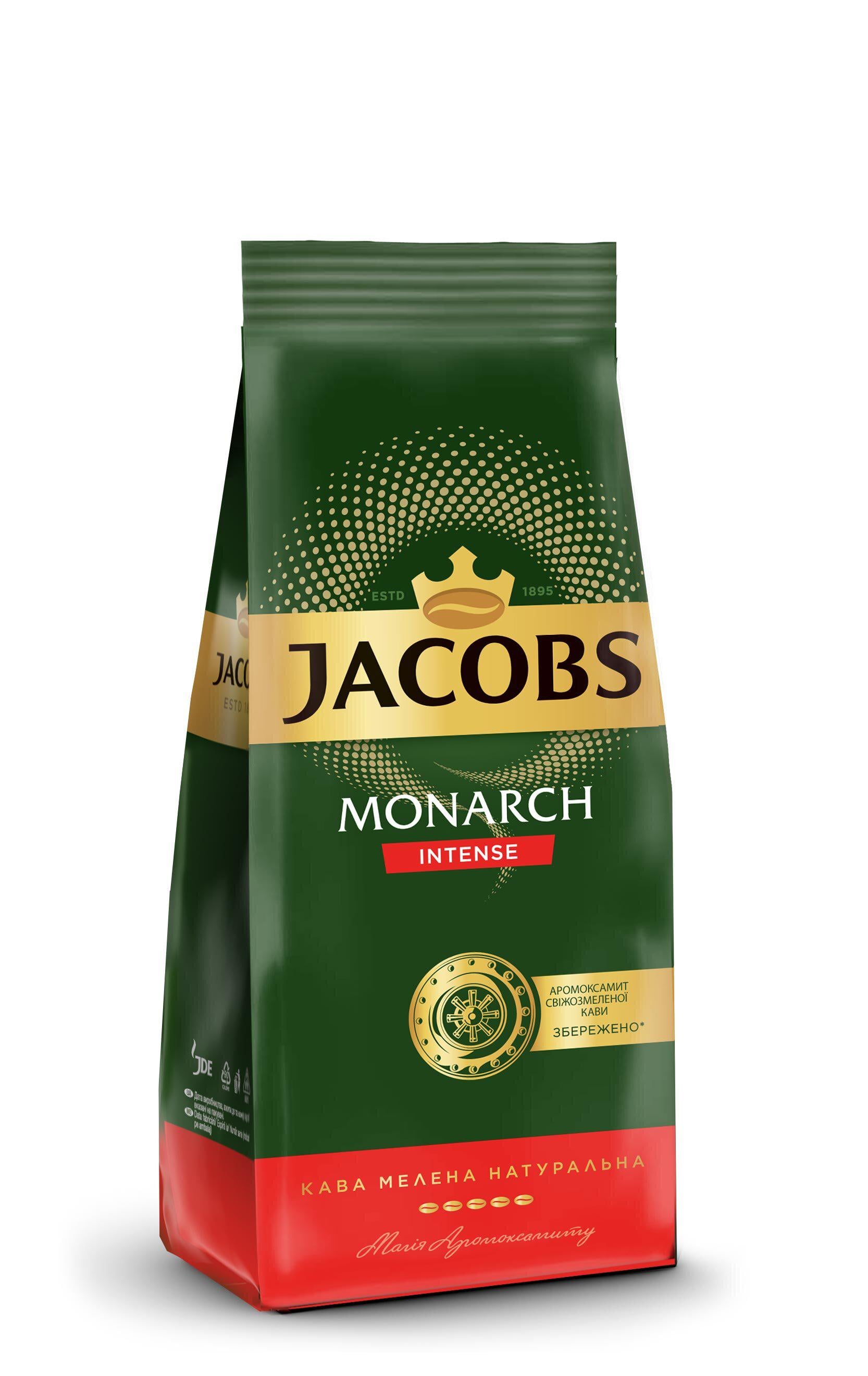 Кофе молотый Jacobs Monarch Intense 225 г (j10000501) Кофе молотый Jacobs Monarch Intense 225 г (j10000501)
