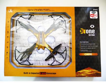 Квадрокоптер Sky Phantom CH090 c Wi-Fi камерой - фото 4 Квадрокоптер Sky Phantom CH090 c Wi-Fi камерой - фото 4