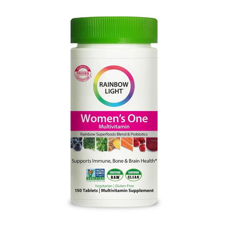 Витамины и минералы для женщин Rainbow Light Women's One 150 капс. (18486-01) Витамины и минералы для женщин Rainbow Light Women's One 150 капс. (18486-01)