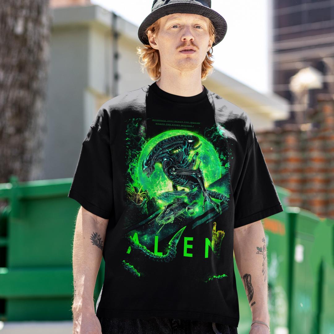 Футболка унисекс Alien Ridley Scott 1979 M Черный (31798822)